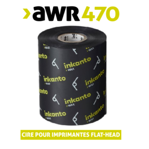 Ruban cire AWR470 imprimante INTERMEC