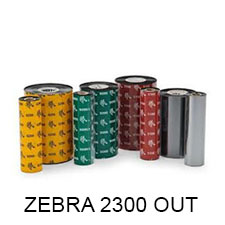 Ruban cire ZEBRA 2300 OUT