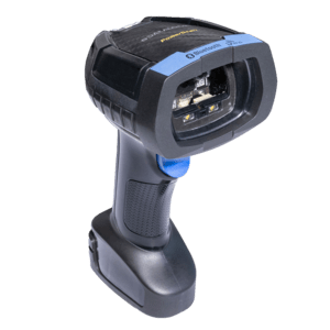 Datalogic PowerScan 9600 RFID, UHF (865 MHz - 868 MHz), BT, 2D, RFID, DC, BT, multi-IF, en kit (USB), RB, noir, bleu